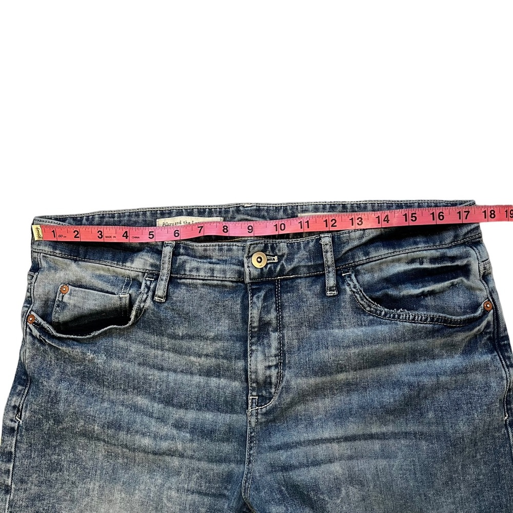 Pilcro And The Letterpress Distressed Slim Boyfriend Jean, Sz 31 - Picture 12 of 14